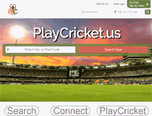 Tablet Screenshot of playcricket.us